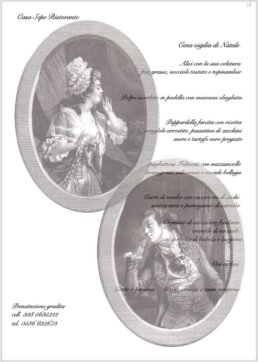 Menu della Cena per la Vigilia di Natale 2019
